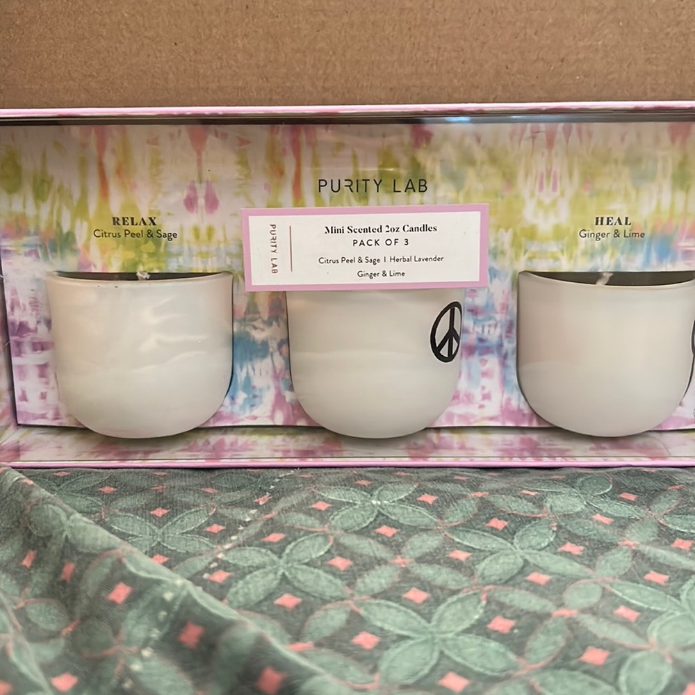 Purity Lab mini scented 2oz Candles